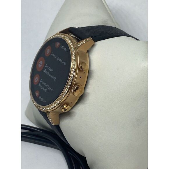 Fossil Gen 4 Authentic Digital Dial Smart Watch Custom Band FTW6030 DC143 - Picture 4 of 12